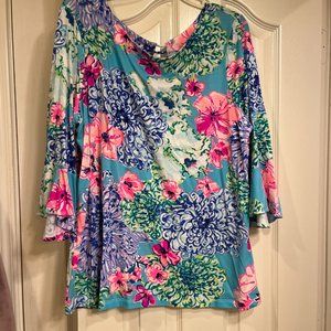 Lilly Pulitzer Tristan Top Size XL EUC